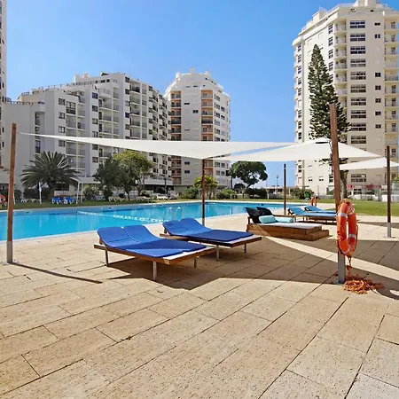 Torre Sol 10º 4, Vista Mar, Piscina Lägenhet Armação de Pêra